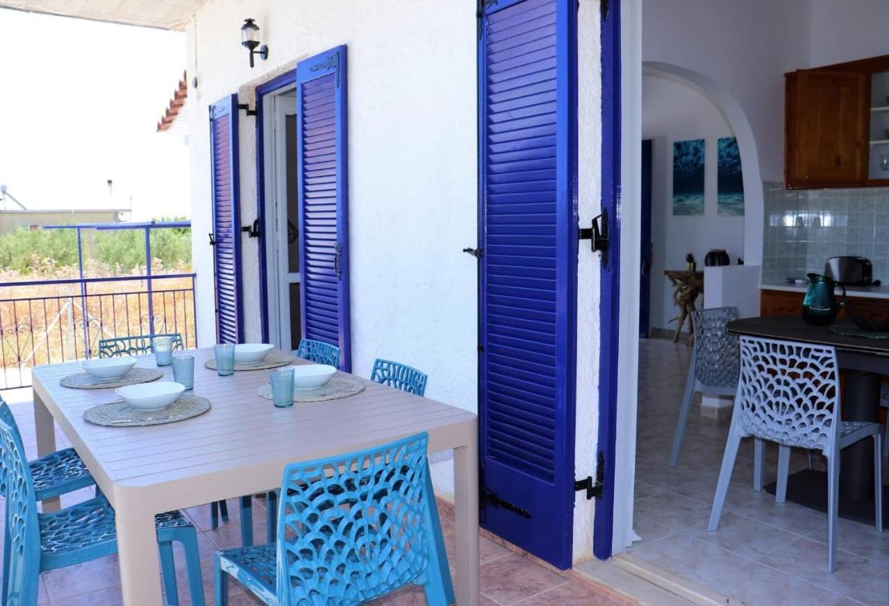Villa Blue Cocoon - Chrani Messinia Peloponnese- Sea View 800 M From Beach Ngoại thất bức ảnh