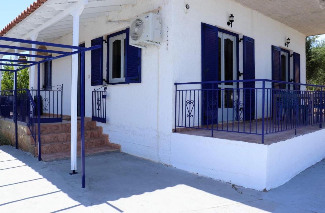 Villa Blue Cocoon - Chrani Messinia Peloponnese- Sea View 800 M From Beach Ngoại thất bức ảnh