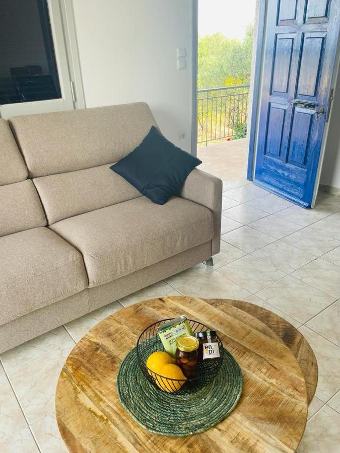 Villa Blue Cocoon - Chrani Messinia Peloponnese- Sea View 800 M From Beach Ngoại thất bức ảnh