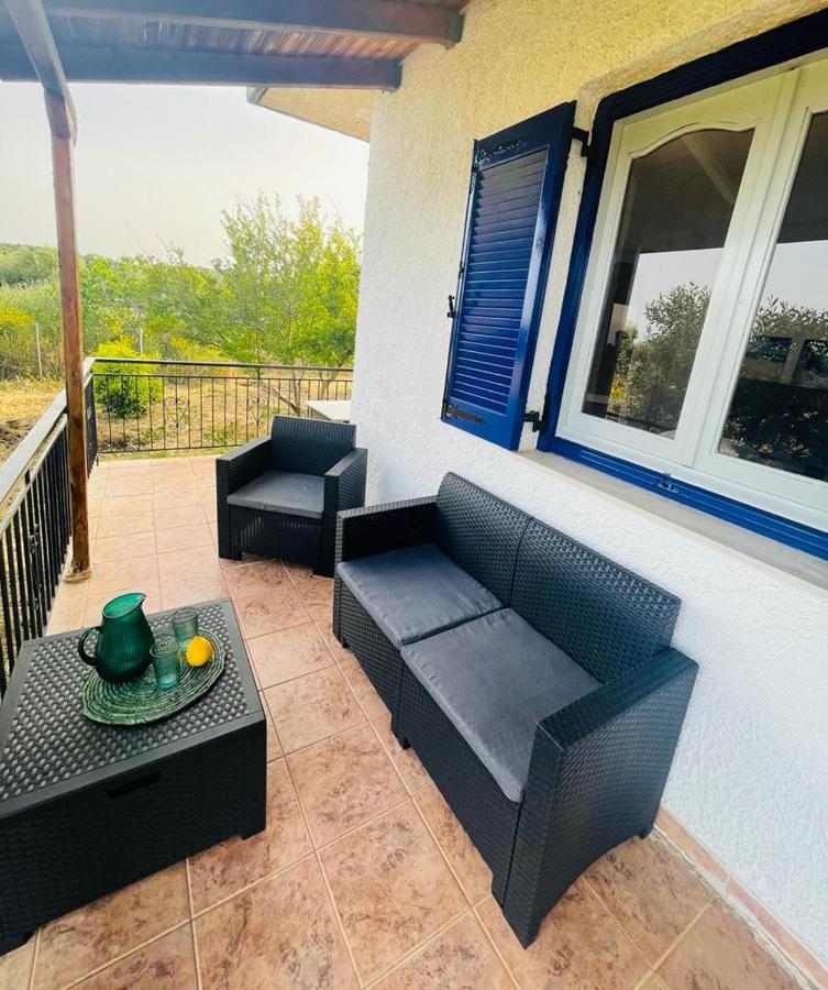 Villa Blue Cocoon - Chrani Messinia Peloponnese- Sea View 800 M From Beach Ngoại thất bức ảnh