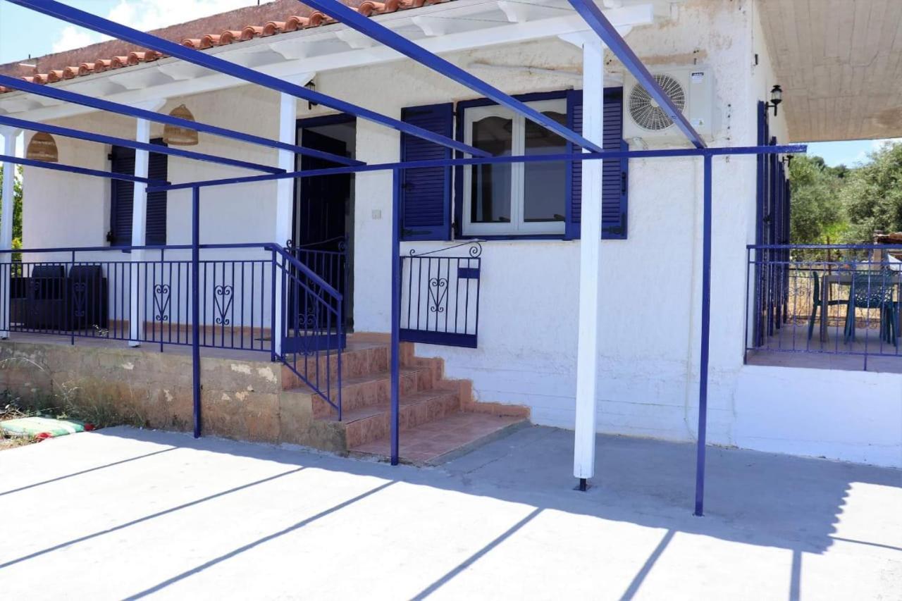 Villa Blue Cocoon - Chrani Messinia Peloponnese- Sea View 800 M From Beach Ngoại thất bức ảnh