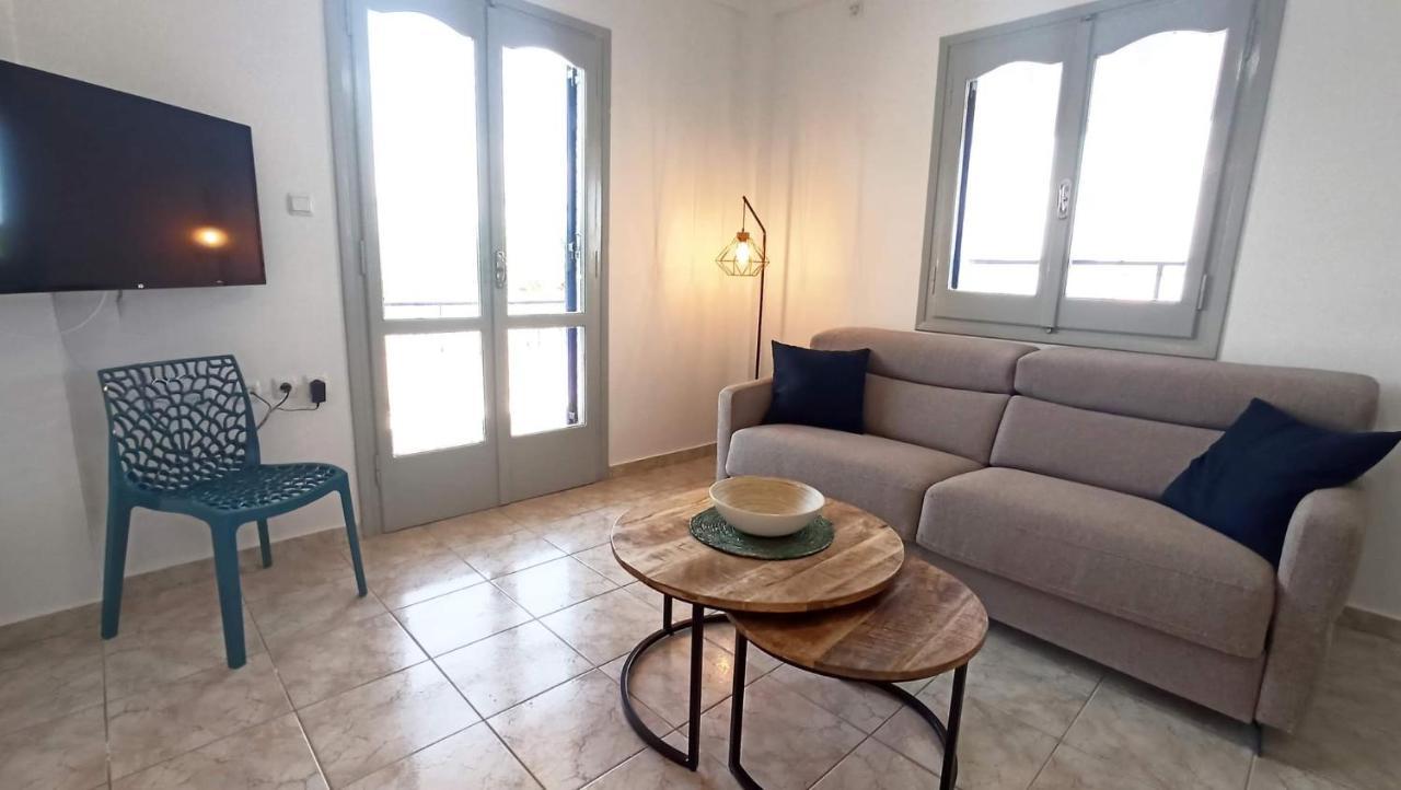 Villa Blue Cocoon - Chrani Messinia Peloponnese- Sea View 800 M From Beach Ngoại thất bức ảnh