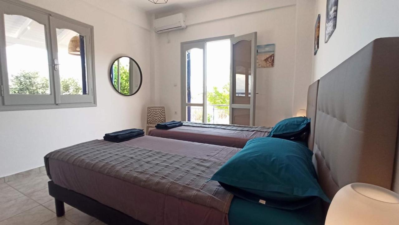 Villa Blue Cocoon - Chrani Messinia Peloponnese- Sea View 800 M From Beach Ngoại thất bức ảnh