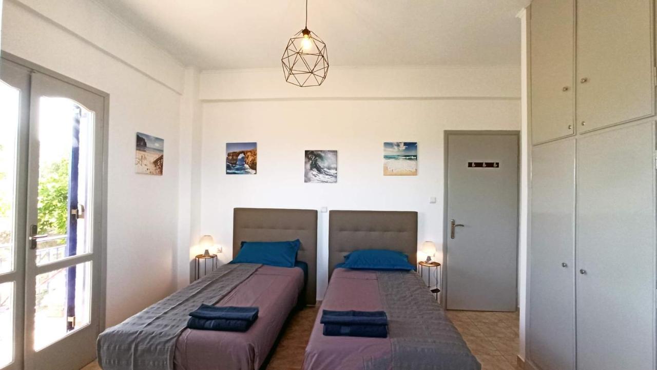 Villa Blue Cocoon - Chrani Messinia Peloponnese- Sea View 800 M From Beach Ngoại thất bức ảnh