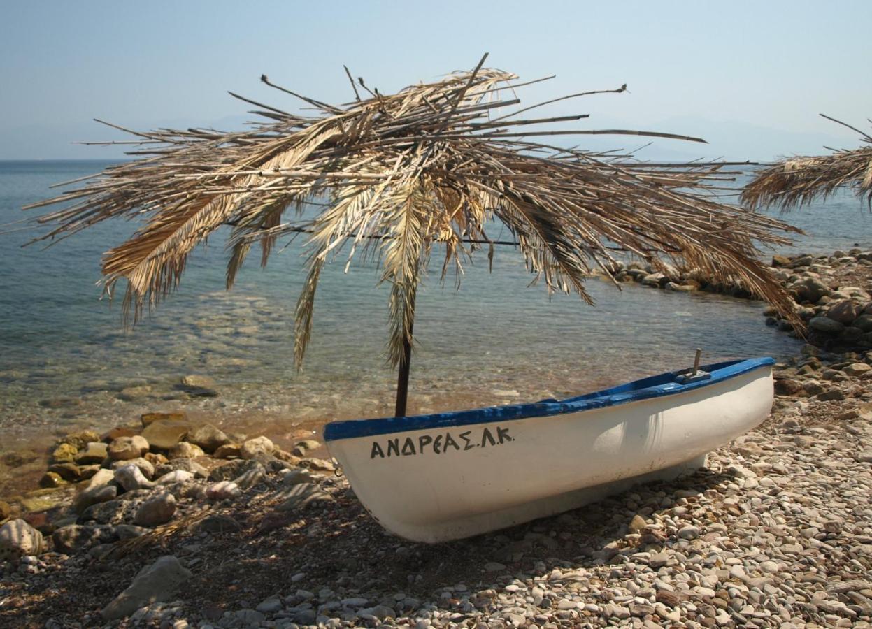 Villa Blue Cocoon - Chrani Messinia Peloponnese- Sea View 800 M From Beach Ngoại thất bức ảnh